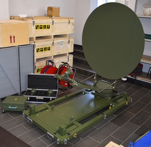Февраль 2019 - поставка приемного комплекса Ка-диапазона на базе антенны 1.2 м
